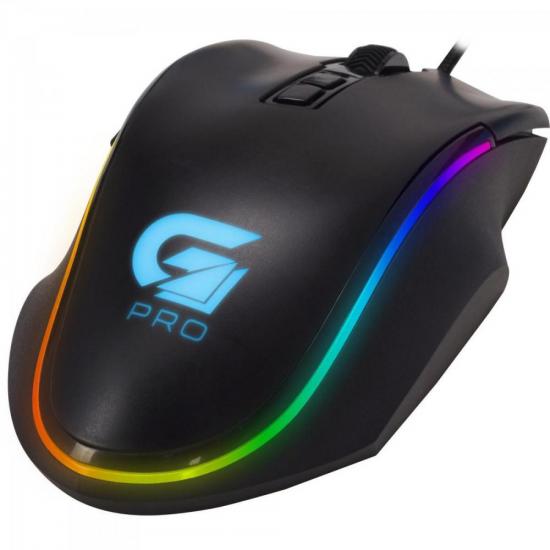 Mouse Gamer PRO M9 RGB Preto FORTREK por 139,90 à vista no boleto/pix ou parcele em até 5x sem juros. Compre na loja Mundomax!