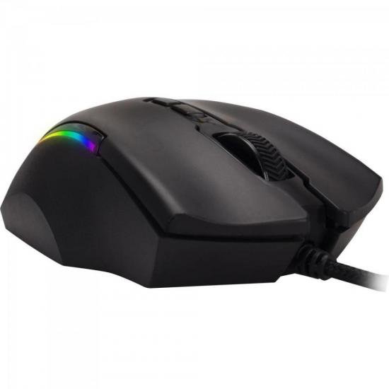 Mouse Gamer PRO M9 RGB Preto FORTREK por 139,90 à vista no boleto/pix ou parcele em até 5x sem juros. Compre na loja Mundomax!