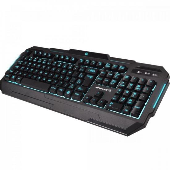 Teclado Gamer Pro K1 RGB Preto FORTREK por 176,90 à vista no boleto/pix ou parcele em até 7x sem juros. Compre na loja Mundomax!