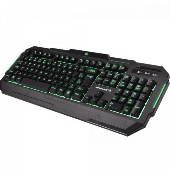 Teclado Gamer Pro K1 RGB Preto FORTREK por 176,90 à vista no boleto/pix ou parcele em até 7x sem juros. Compre na loja Mundomax!