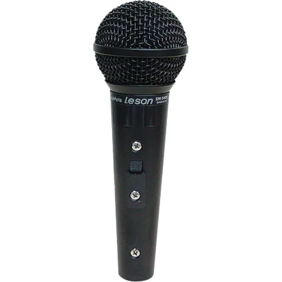 Microfone Vocal Leson SM58 P4BK Profissional Preto Fosco (64397)