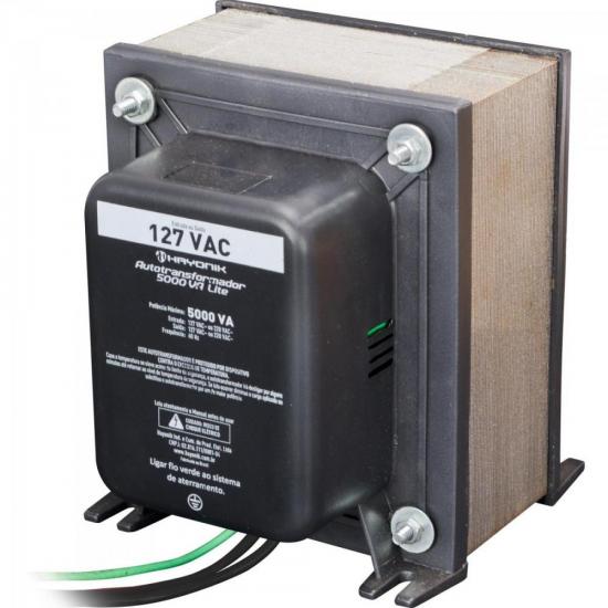 Autotrafo Universal Hayonik 5000VA Lite por 449,00 à vista no boleto/pix ou parcele em até 10x sem juros. Compre na loja Mundomax!
