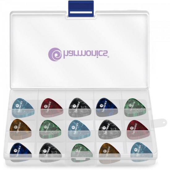 Kit de Palhetas Harmonics Com 200 Unidades por 269,00 à vista no boleto/pix ou parcele em até 10x sem juros. Compre na loja Mundomax!