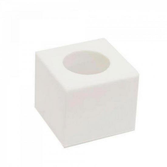 Canopla p/ Microfone quadrada CAE 9750 Branca ELETRIKA por 0,00 à vista no boleto/pix ou parcele em até 1x sem juros. Compre na loja Mundomax!