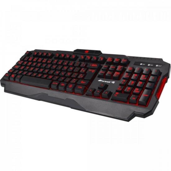 Teclado Gamer Pro K3 RGB Preto FORTREK por 163,90 à vista no boleto/pix ou parcele em até 6x sem juros. Compre na loja Mundomax!