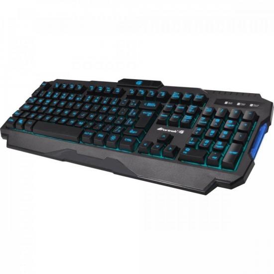Teclado Gamer Pro K3 RGB Preto FORTREK por 163,90 à vista no boleto/pix ou parcele em até 6x sem juros. Compre na loja Mundomax!
