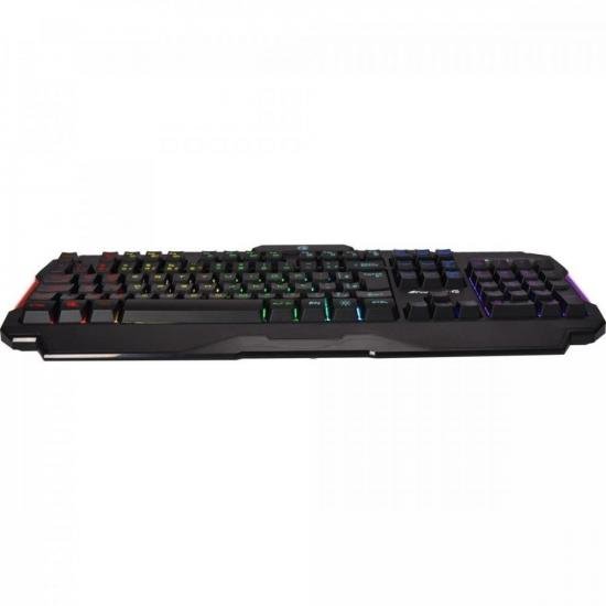 Teclado Gamer Pro K3 RGB Preto FORTREK por 163,90 à vista no boleto/pix ou parcele em até 6x sem juros. Compre na loja Mundomax!
