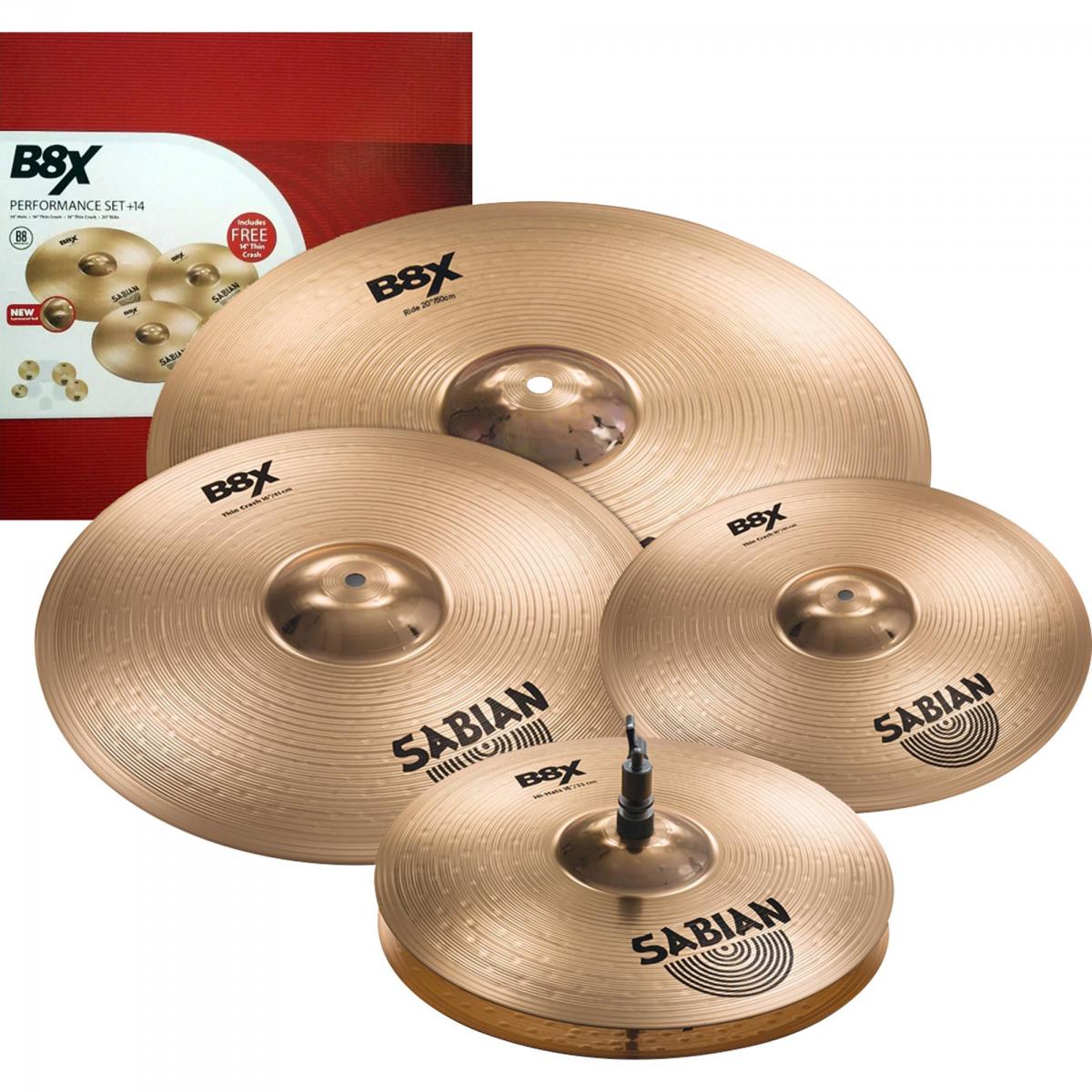 Kit Prato SABIAN B8 5003X-14 - Mundomax