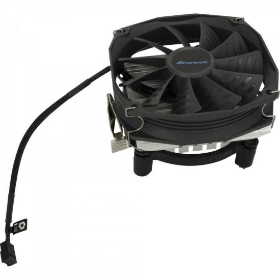 Cooler Para CPU 106x110x65mm CLR-103 Preto FORTREK por 34,90 à vista no boleto/pix ou parcele em até 1x sem juros. Compre na loja Mundomax!