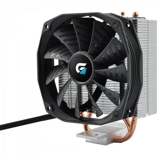 Cooler Para CPU 110x65x131mm AIR2 Preto FORTREK por 71,90 à vista no boleto/pix ou parcele em até 2x sem juros. Compre na loja Mundomax!