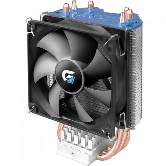Cooler Para CPU 100x71x136mm AIR4 Preto FORTREK por 93,90 à vista no boleto/pix ou parcele em até 3x sem juros. Compre na loja Mundomax!