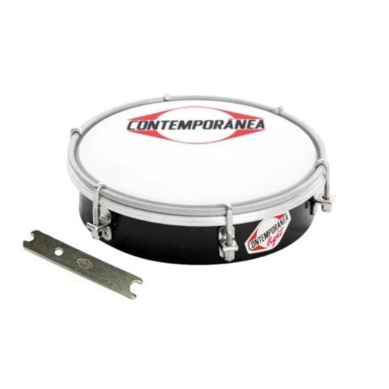 Tamborim Contemporanea 06\" Light 205LT Plástico Cores Sortidas por 125,00 à vista no boleto/pix ou parcele em até 5x sem juros. Compre na loja Mundomax!