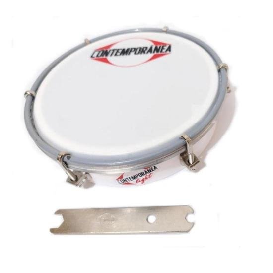 Tamborim Contemporanea 06\" Light 205LT Plástico Cores Sortidas por 125,00 à vista no boleto/pix ou parcele em até 5x sem juros. Compre na loja Mundomax!