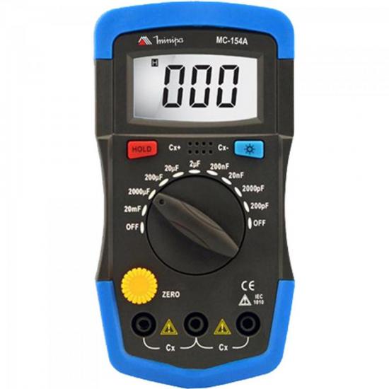 Capacímetro Digital MC-154A Azul/Preto MINIPA (64612)