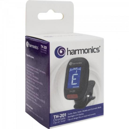 Afinador Clip CromáticoTH-201 HARMONICS por 33,99 à vista no boleto/pix ou parcele em até 1x sem juros. Compre na loja Mundomax!