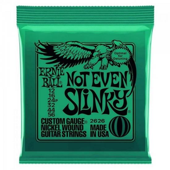 Encordoamente ERNIE BALL p/ Guitarra Aço Niquelado 012.056 NOT EVEN SLINKY por 0,00 à vista no boleto/pix ou parcele em até 1x sem juros. Compre na loja Mundomax!