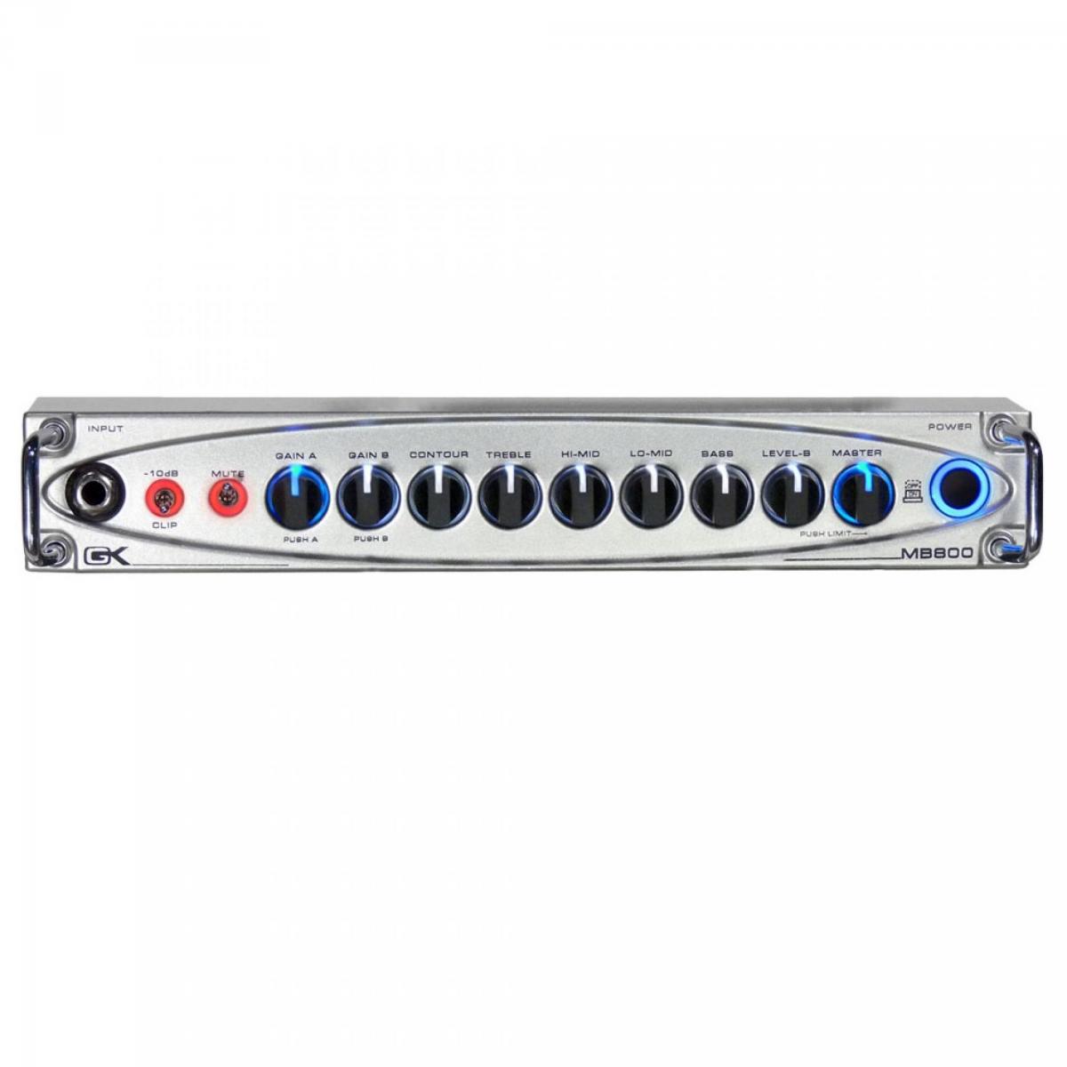 Cabeçote Para Contrabaixo MB800 Metal GALLIEN-KRUEGER - Mundomax