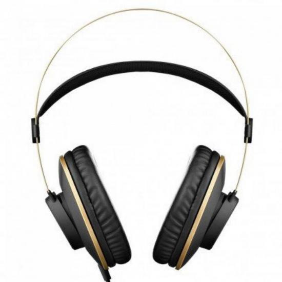 Fone de Ouvido K92 Preto/Dourado AKG por 295,90 à vista no boleto/pix ou parcele em até 10x sem juros. Compre na loja Mundomax!