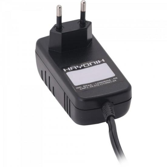 Fonte Chaveada HAYONIK FCTP9002I 9V / 2A 18W P4 Centro Positivo Bivolt por 0,00 à vista no boleto/pix ou parcele em até 1x sem juros. Compre na loja Mundomax!