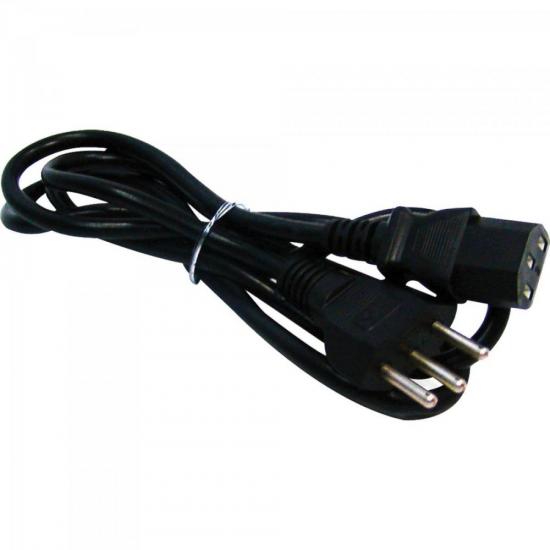 Cabo De Força P/ Computador 10A 3,0Mt TRIPOLAR Preto FORCE LINE por 0,00 à vista no boleto/pix ou parcele em até 1x sem juros. Compre na loja Mundomax!