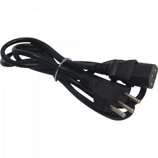 Cabo De Força P/ Computador 10A 5,0Mt TRIPOLAR Preto FORCE LINE por 0,00 à vista no boleto/pix ou parcele em até 1x sem juros. Compre na loja Mundomax!