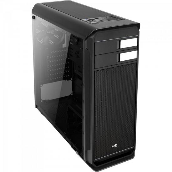 Gabinete Mid Tower RGB c/ LED Aero-500G Preto AEROCOOL por 335,90 à vista no boleto/pix ou parcele em até 10x sem juros. Compre na loja Mundomax!