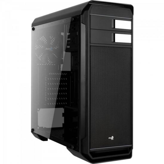 Gabinete Mid Tower RGB c/ LED Aero-500G Preto AEROCOOL por 335,90 à vista no boleto/pix ou parcele em até 10x sem juros. Compre na loja Mundomax!