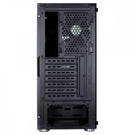 Gabinete Mid Tower ATX QUARTZ RGB Preto AEROCOOL por 742,90 à vista no boleto/pix ou parcele em até 10x sem juros. Compre na loja Mundomax!