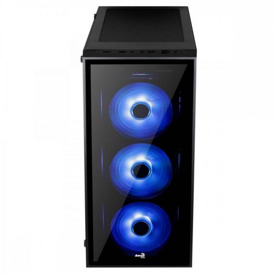 Gabinete Mid Tower ATX QUARTZ RGB Preto AEROCOOL por 742,90 à vista no boleto/pix ou parcele em até 10x sem juros. Compre na loja Mundomax!