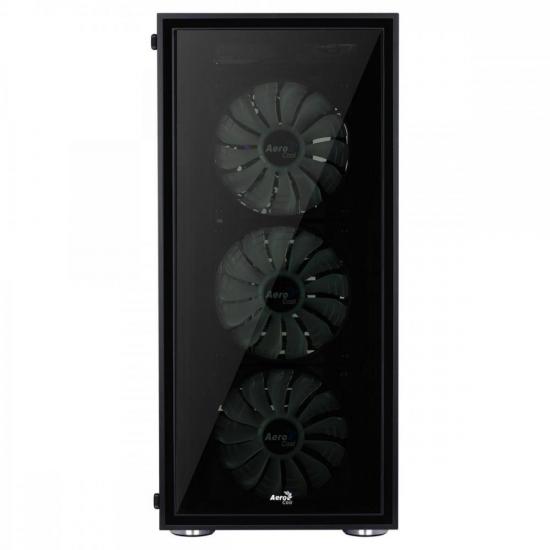 Gabinete Mid Tower ATX QUARTZ RGB Preto AEROCOOL por 742,90 à vista no boleto/pix ou parcele em até 10x sem juros. Compre na loja Mundomax!