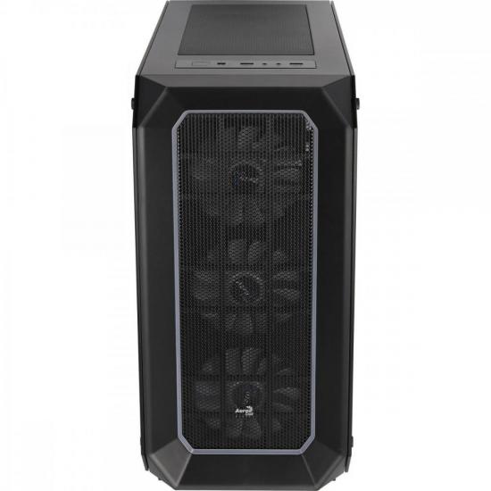 Gabinete Mid Tower c/ LED RGB P7-C0 Preto AEROCOOL por 539,90 à vista no boleto/pix ou parcele em até 10x sem juros. Compre na loja Mundomax!