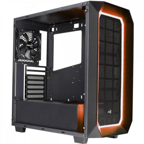 Gabinete Mid Tower c/ LED RGB P7-C0 Preto AEROCOOL por 539,90 à vista no boleto/pix ou parcele em até 10x sem juros. Compre na loja Mundomax!