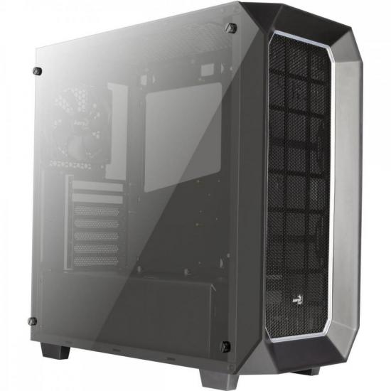 Gabinete Mid Tower c/ LED RGB P7-C0 Preto AEROCOOL por 539,90 à vista no boleto/pix ou parcele em até 10x sem juros. Compre na loja Mundomax!