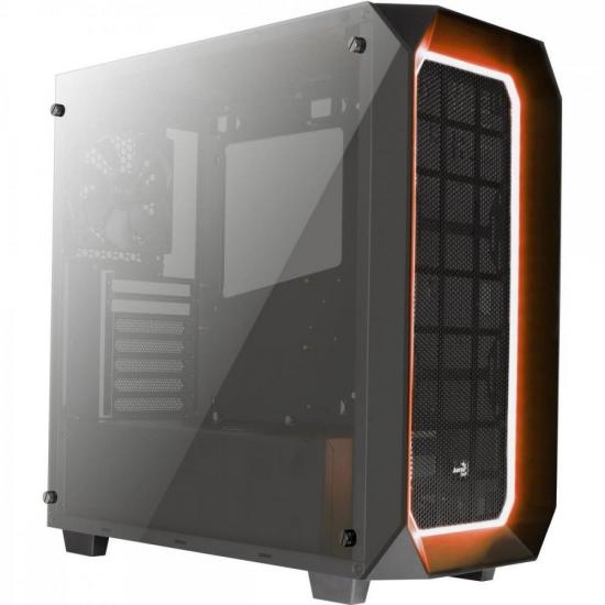 Gabinete Mid Tower c/ LED RGB P7-C0 Preto AEROCOOL por 539,90 à vista no boleto/pix ou parcele em até 10x sem juros. Compre na loja Mundomax!