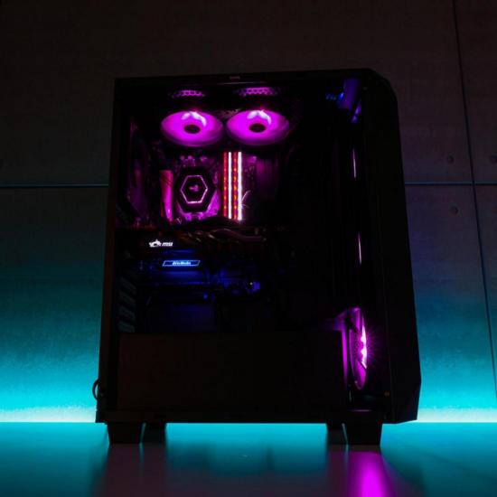 Gabinete Mid Tower c/ LED RGB P7-C0 Preto AEROCOOL por 539,90 à vista no boleto/pix ou parcele em até 10x sem juros. Compre na loja Mundomax!