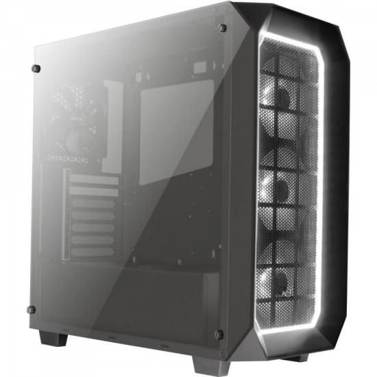 Gabinete Mid Tower com LED RGB P7-C0 PRO Preto AEROCOOL por 820,90 à vista no boleto/pix ou parcele em até 10x sem juros. Compre na loja Mundomax!