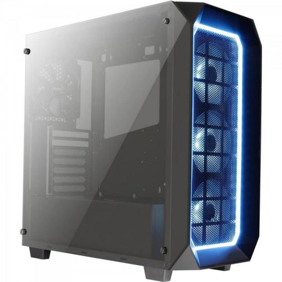 Gabinete Mid Tower com LED RGB P7-C0 PRO Preto AEROCOOL por 820,90 à vista no boleto/pix ou parcele em até 10x sem juros. Compre na loja Mundomax!