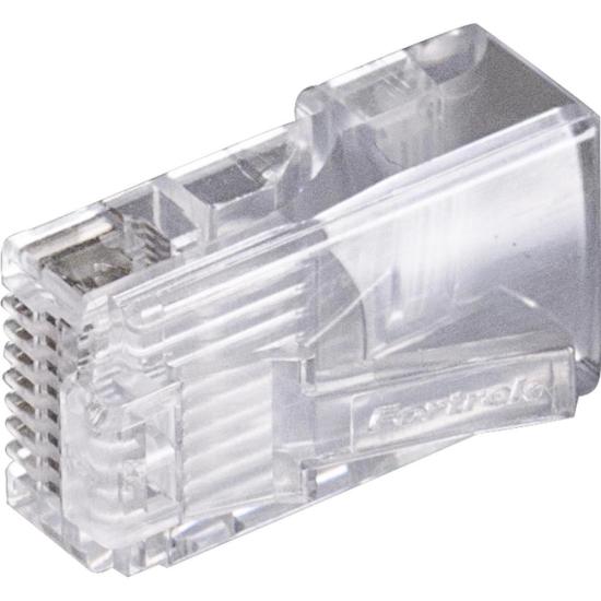 Conector Macho CAT6 RJ45 112 Fortrek FK 140E por 46,13 à vista no boleto/pix ou parcele em até 1x sem juros. Compre na loja Fortrek!