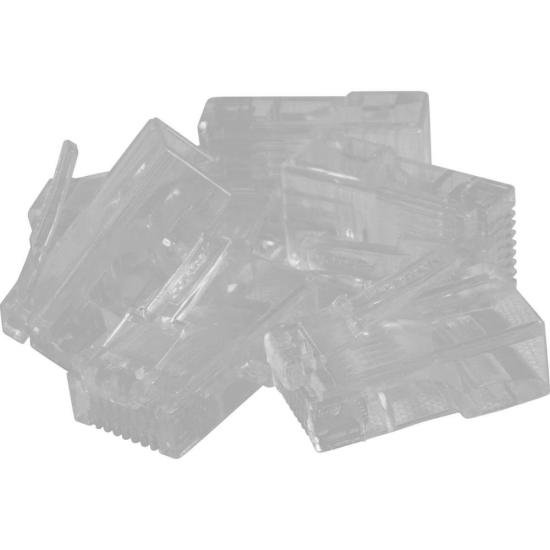 Conector Macho CAT6 RJ45 112 Fortrek FK 140E por 46,13 à vista no boleto/pix ou parcele em até 1x sem juros. Compre na loja Fortrek!