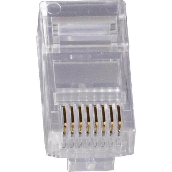 Conector Macho CAT6 RJ45 112 Fortrek FK 140E por 46,13 à vista no boleto/pix ou parcele em até 1x sem juros. Compre na loja Fortrek!