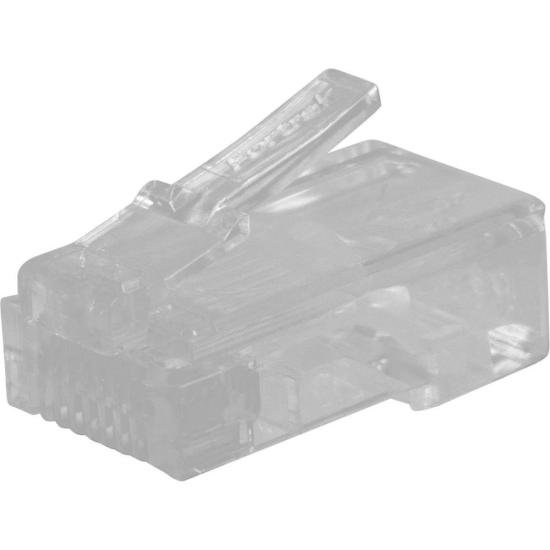 Conector Macho CAT6 RJ45 112 Fortrek FK 140E por 46,13 à vista no boleto/pix ou parcele em até 1x sem juros. Compre na loja Fortrek!
