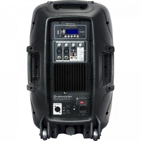 Caixa Acústica Ativa 400W Bluetooth CPA 12400 HAYONIK por 1.100,90 à vista no boleto/pix ou parcele em até 12x sem juros. Compre na loja Mundomax!