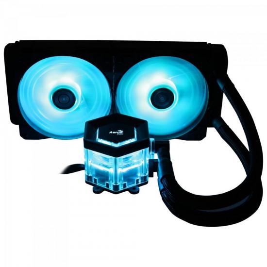 Water Cooler 240mm RGB P7-L240 Preto AEROCOOL por 705,90 à vista no boleto/pix ou parcele em até 10x sem juros. Compre na loja Mundomax!