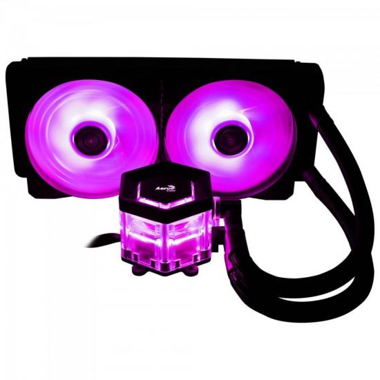 Water Cooler 240mm RGB P7-L240 Preto AEROCOOL por 705,90 à vista no boleto/pix ou parcele em até 10x sem juros. Compre na loja Mundomax!