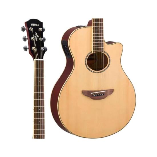 Violão Yamaha APX600 Eletroacústico Aço Natural por 2.389,00 à vista no boleto/pix ou parcele em até 12x sem juros. Compre na loja Mundomax!