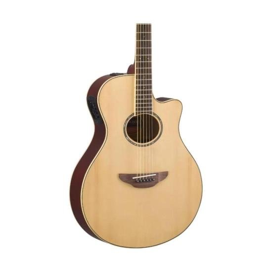 Violão Yamaha APX600 Eletroacústico Aço Natural por 2.389,00 à vista no boleto/pix ou parcele em até 12x sem juros. Compre na loja Mundomax!
