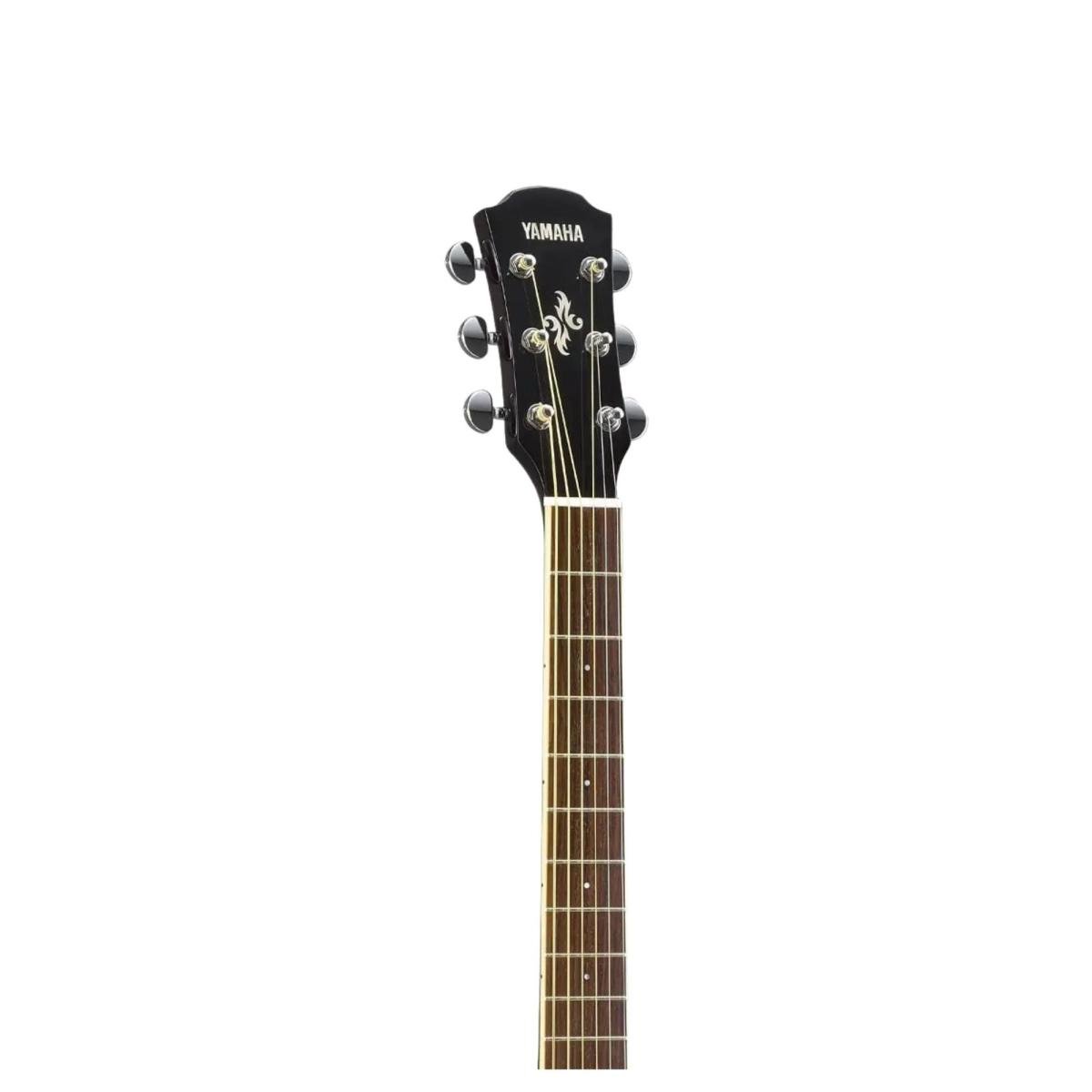 Violão Yamaha APX600 Eletroacústico Aço Preto - Mundomax