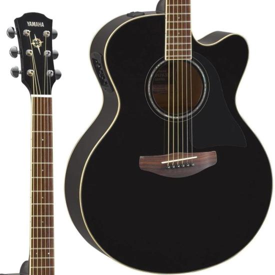 Violão Yamaha CPX600 Eletroacústico Aço Preto por 3.199,00 à vista no boleto/pix ou parcele em até 12x sem juros. Compre na loja Mundomax!