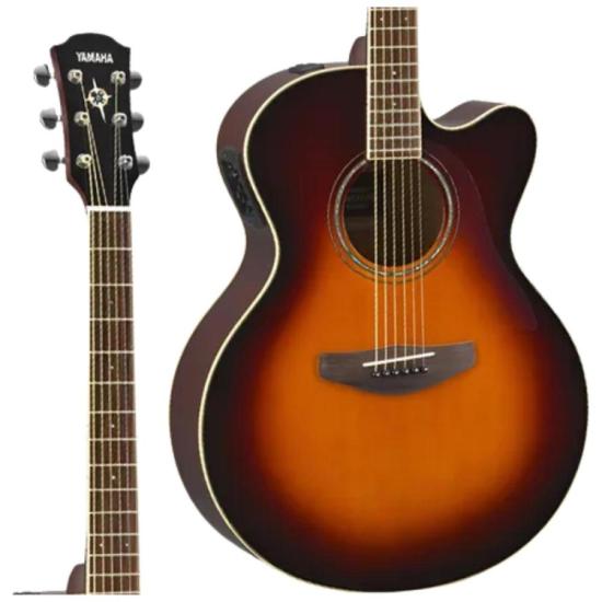Violão Yamaha CPX600 Eletroacústico Aço Old Violin Sunburst por 2.999,00 à vista no boleto/pix ou parcele em até 12x sem juros. Compre na loja Mundomax!