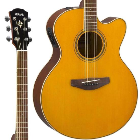 Violão Yamaha CPX600 Eletroacústico Aço Natural (Vintage Tint) por 3.149,00 à vista no boleto/pix ou parcele em até 12x sem juros. Compre na loja Mundomax!